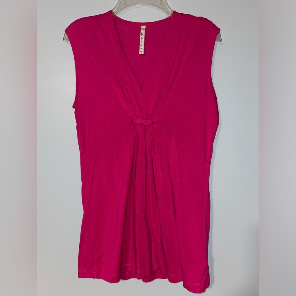 💖Leo & Nicole Pink Sleeveless Women's Top